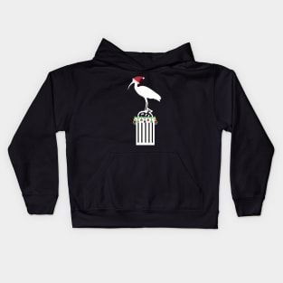 Christmas Bin Chicken Kids Hoodie